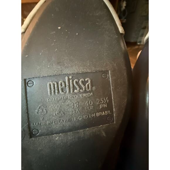Melissa Doll V Ballet in Grey and Beige Flats Sz. 8 - Picture 2 of 9